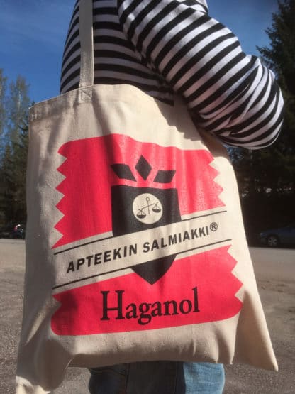Apteekin Salmiakki-kangaskassi