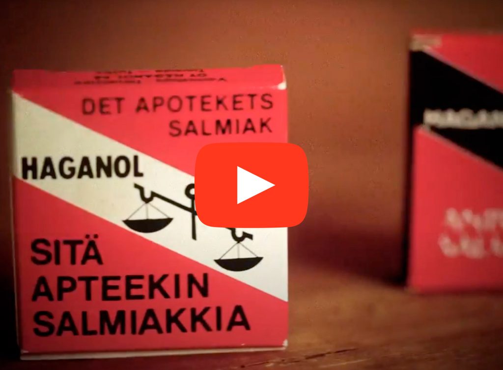 Haganol-video Youtubessa.